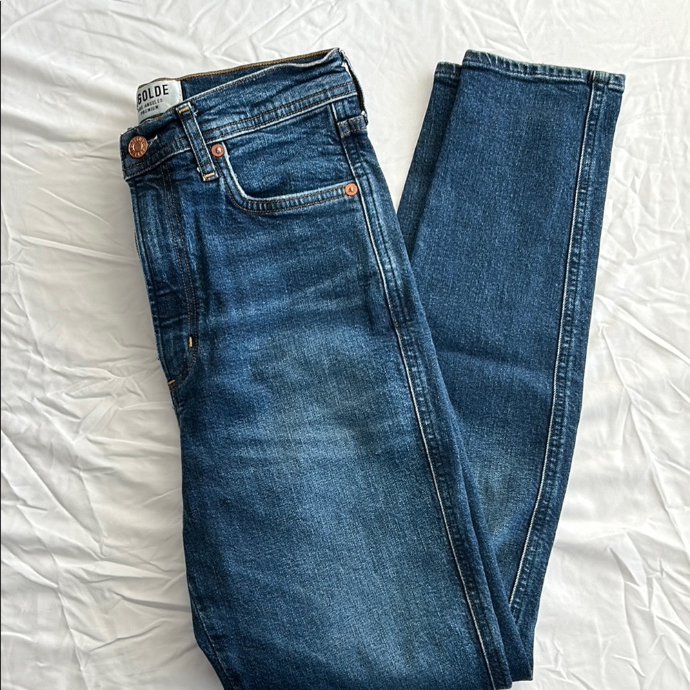 Agolde High Rise Skinny Jeans